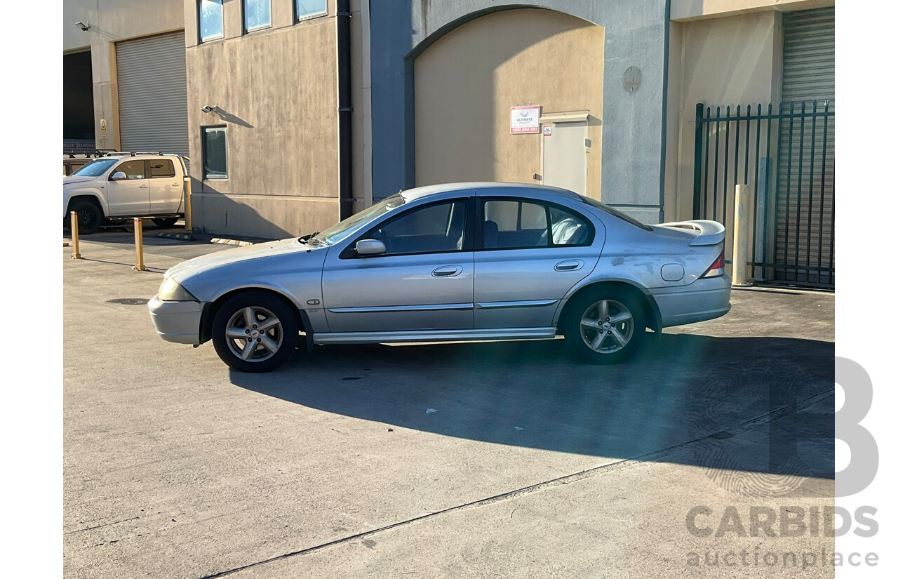 05/2002 Ford Falcon Forte AUIII 4D Sedan Silver 4.0L