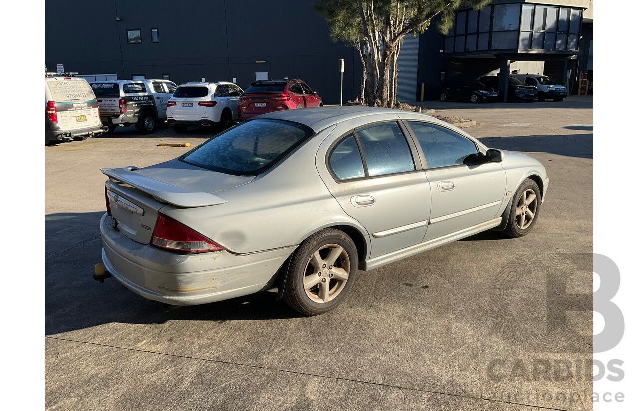 05/2002 Ford Falcon Forte AUIII 4D Sedan Silver 4.0L