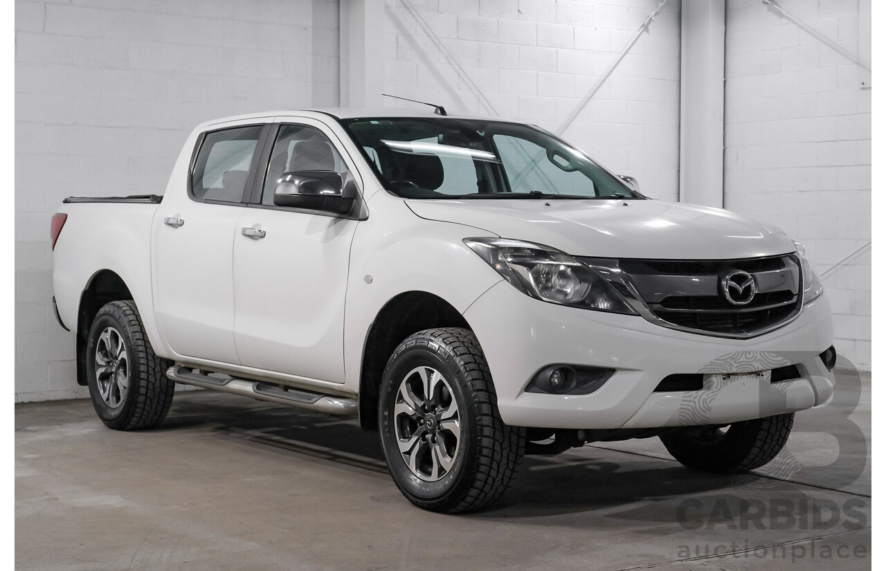 11/2016 Mazda Bt-50 XTR Hi-Rider MY16 Dual Cab Utility White Turbo Diesel 3.2L