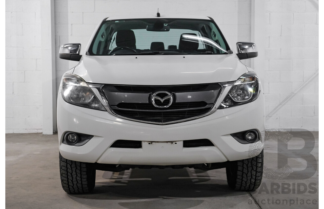 11/2016 Mazda Bt-50 XTR Hi-Rider MY16 Dual Cab Utility White Turbo Diesel 3.2L