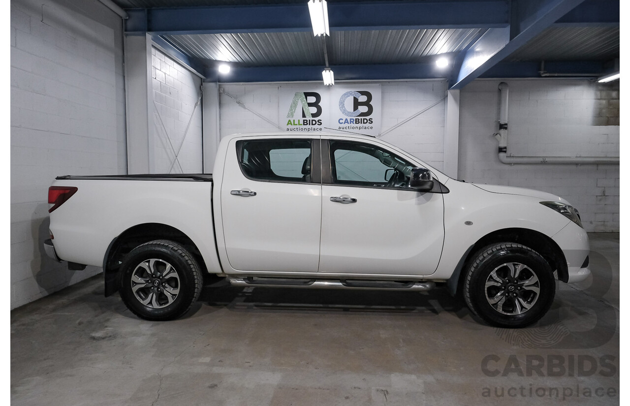 11/2016 Mazda Bt-50 XTR Hi-Rider MY16 Dual Cab Utility White Turbo Diesel 3.2L