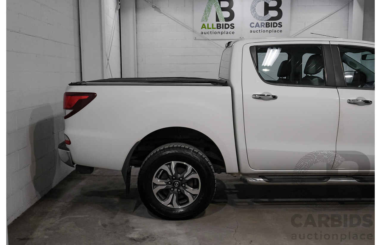 11/2016 Mazda Bt-50 XTR Hi-Rider MY16 Dual Cab Utility White Turbo Diesel 3.2L