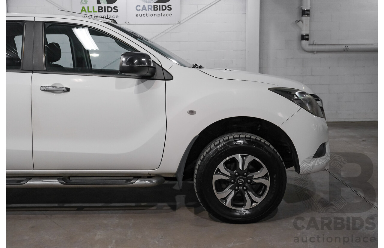 11/2016 Mazda Bt-50 XTR Hi-Rider MY16 Dual Cab Utility White Turbo Diesel 3.2L