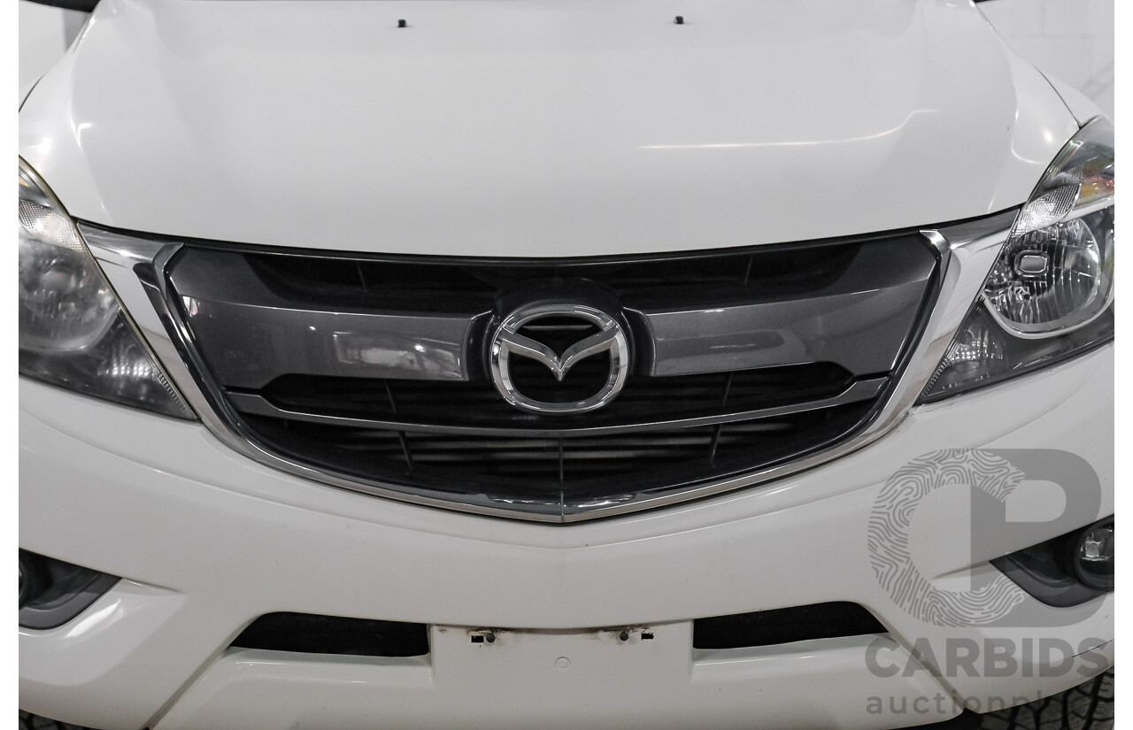 11/2016 Mazda Bt-50 XTR Hi-Rider MY16 Dual Cab Utility White Turbo Diesel 3.2L