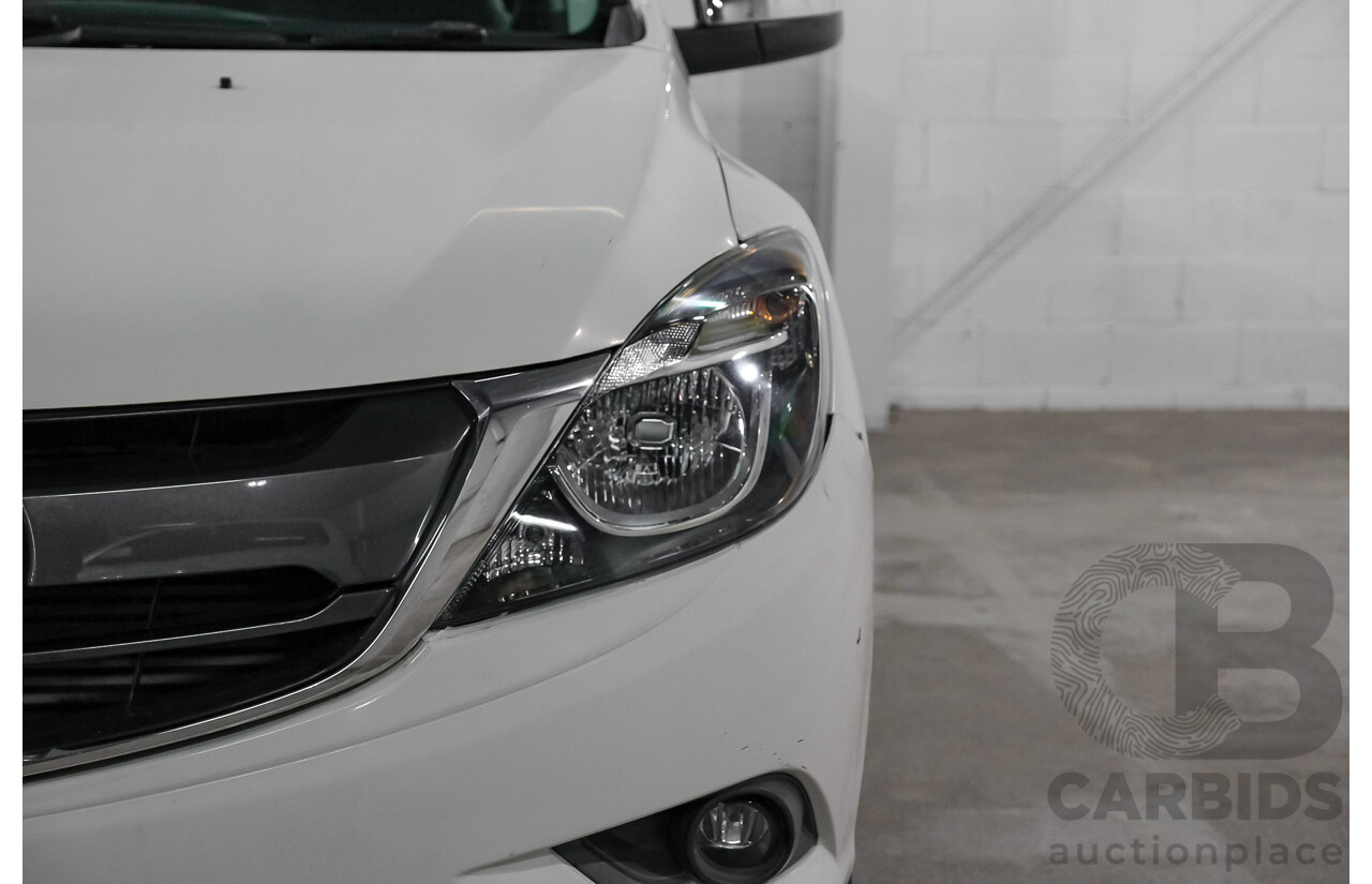 11/2016 Mazda Bt-50 XTR Hi-Rider MY16 Dual Cab Utility White Turbo Diesel 3.2L