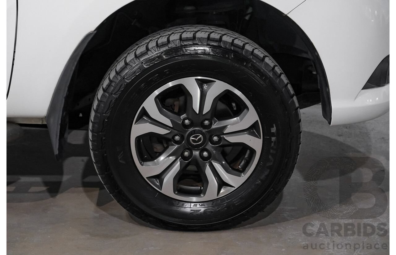 11/2016 Mazda Bt-50 XTR Hi-Rider MY16 Dual Cab Utility White Turbo Diesel 3.2L