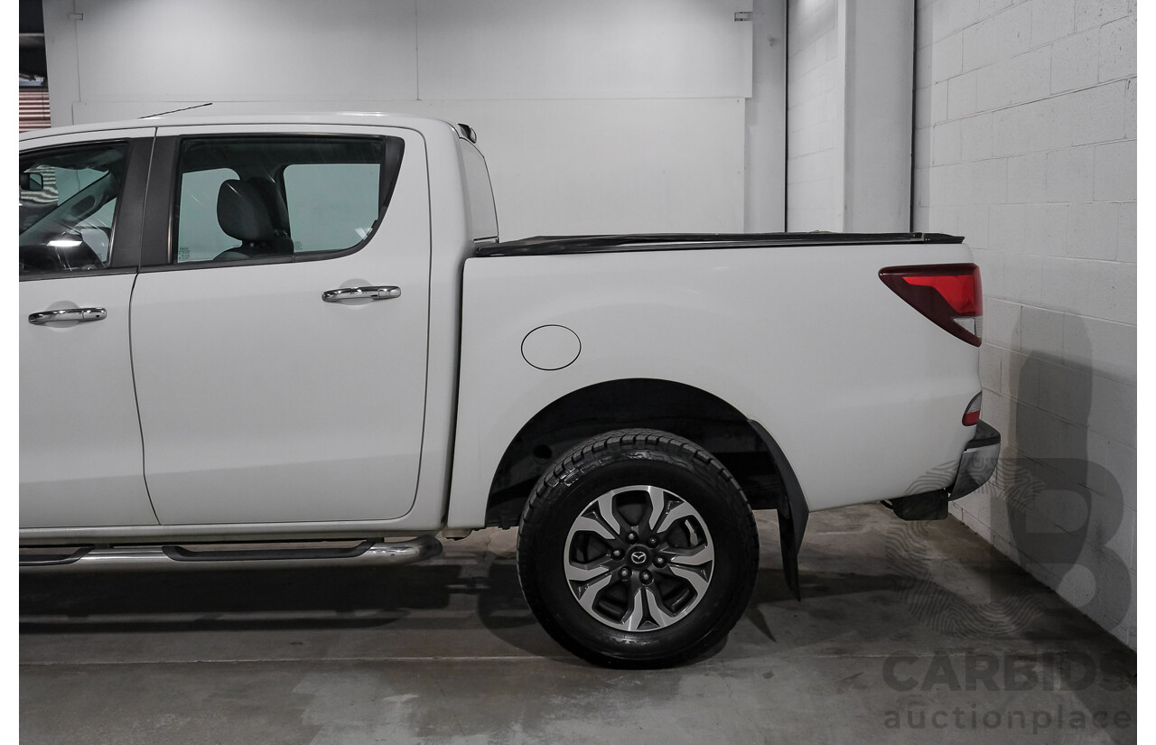 11/2016 Mazda Bt-50 XTR Hi-Rider MY16 Dual Cab Utility White Turbo Diesel 3.2L