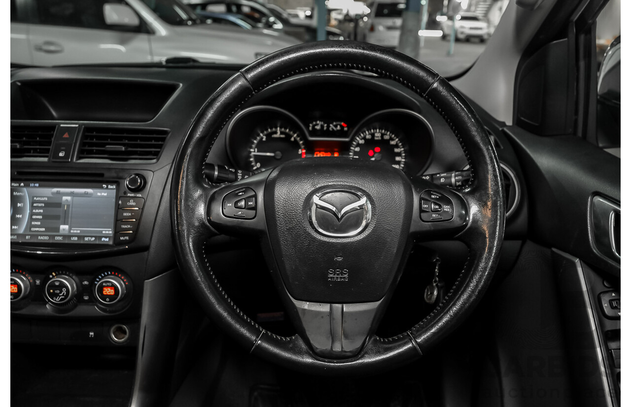 11/2016 Mazda Bt-50 XTR Hi-Rider MY16 Dual Cab Utility White Turbo Diesel 3.2L