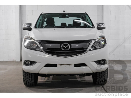 11/2016 Mazda Bt-50 XTR Hi-Rider MY16 Dual Cab Utility White Turbo Diesel 3.2L