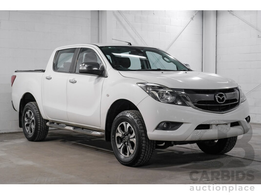 11/2016 Mazda Bt-50 XTR Hi-Rider MY16 Dual Cab Utility White Turbo Diesel 3.2L