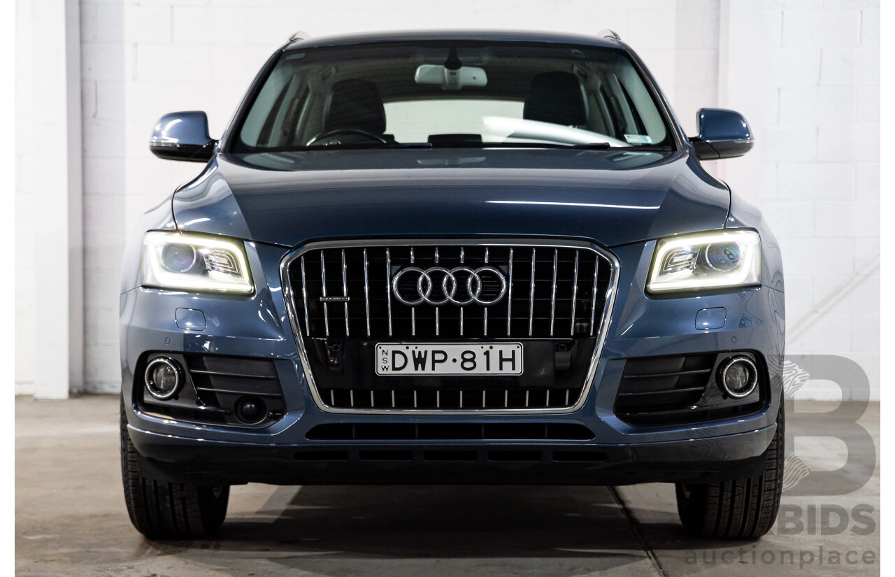 10/2016 Audi Q5 2.0 TDI Quattro AWD 8R MY17 4D Wagon Utopia Blue Metallic Turbo Diesel 2.0L