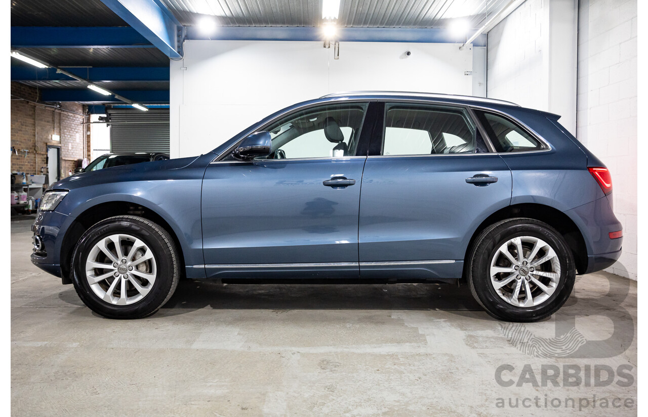 10/2016 Audi Q5 2.0 TDI Quattro AWD 8R MY17 4D Wagon Utopia Blue Metallic Turbo Diesel 2.0L