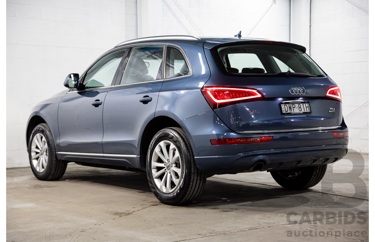 10/2016 Audi Q5 2.0 TDI Quattro AWD 8R MY17 4D Wagon Utopia Blue Metallic Turbo Diesel 2.0L
