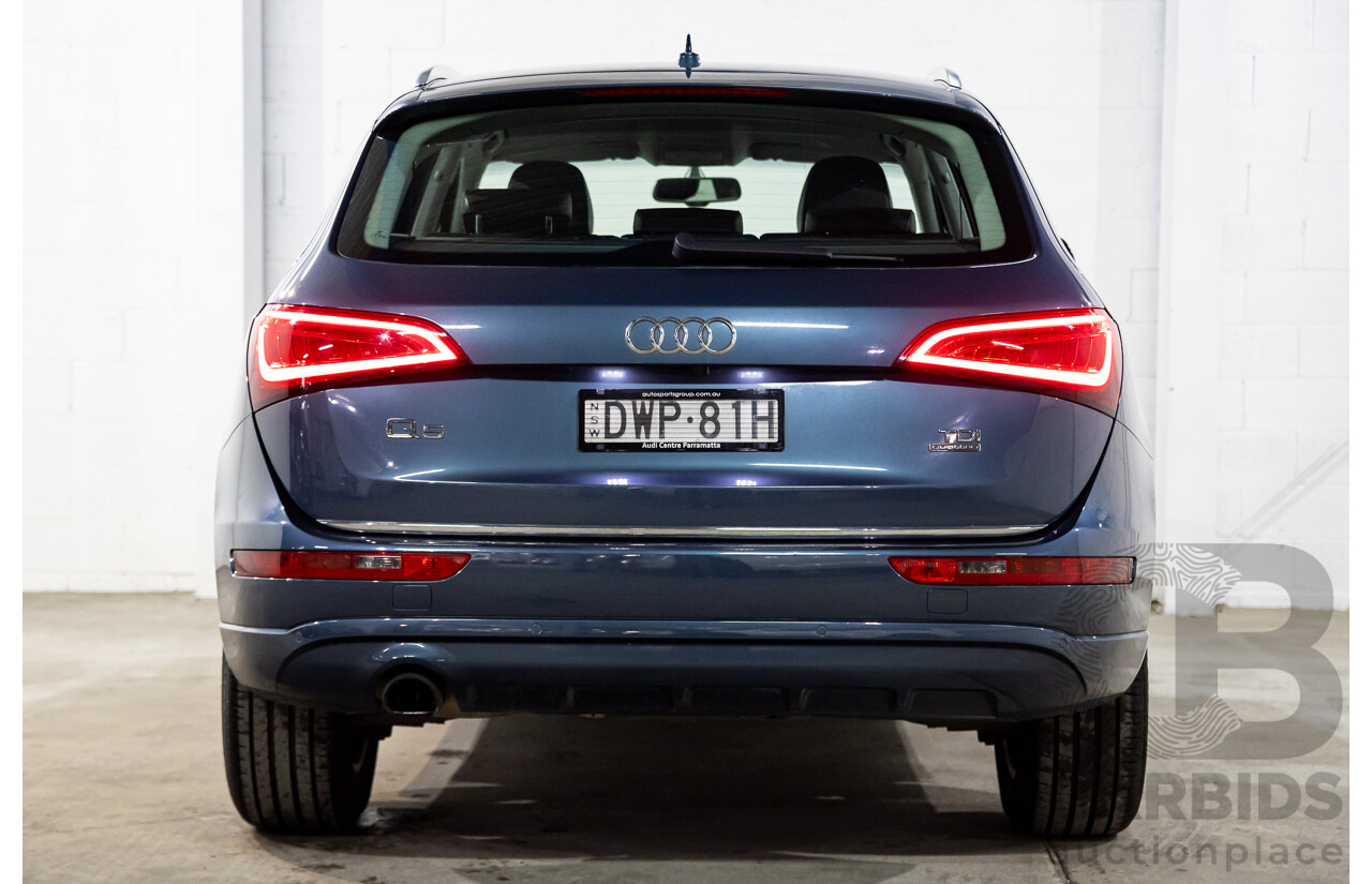 10/2016 Audi Q5 2.0 TDI Quattro AWD 8R MY17 4D Wagon Utopia Blue Metallic Turbo Diesel 2.0L