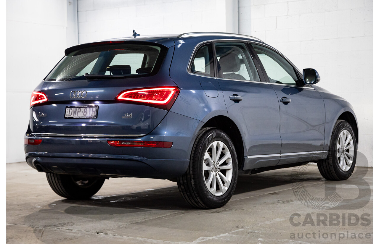 10/2016 Audi Q5 2.0 TDI Quattro AWD 8R MY17 4D Wagon Utopia Blue Metallic Turbo Diesel 2.0L