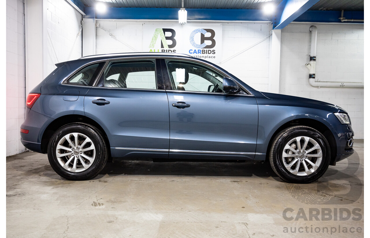 10/2016 Audi Q5 2.0 TDI Quattro AWD 8R MY17 4D Wagon Utopia Blue Metallic Turbo Diesel 2.0L