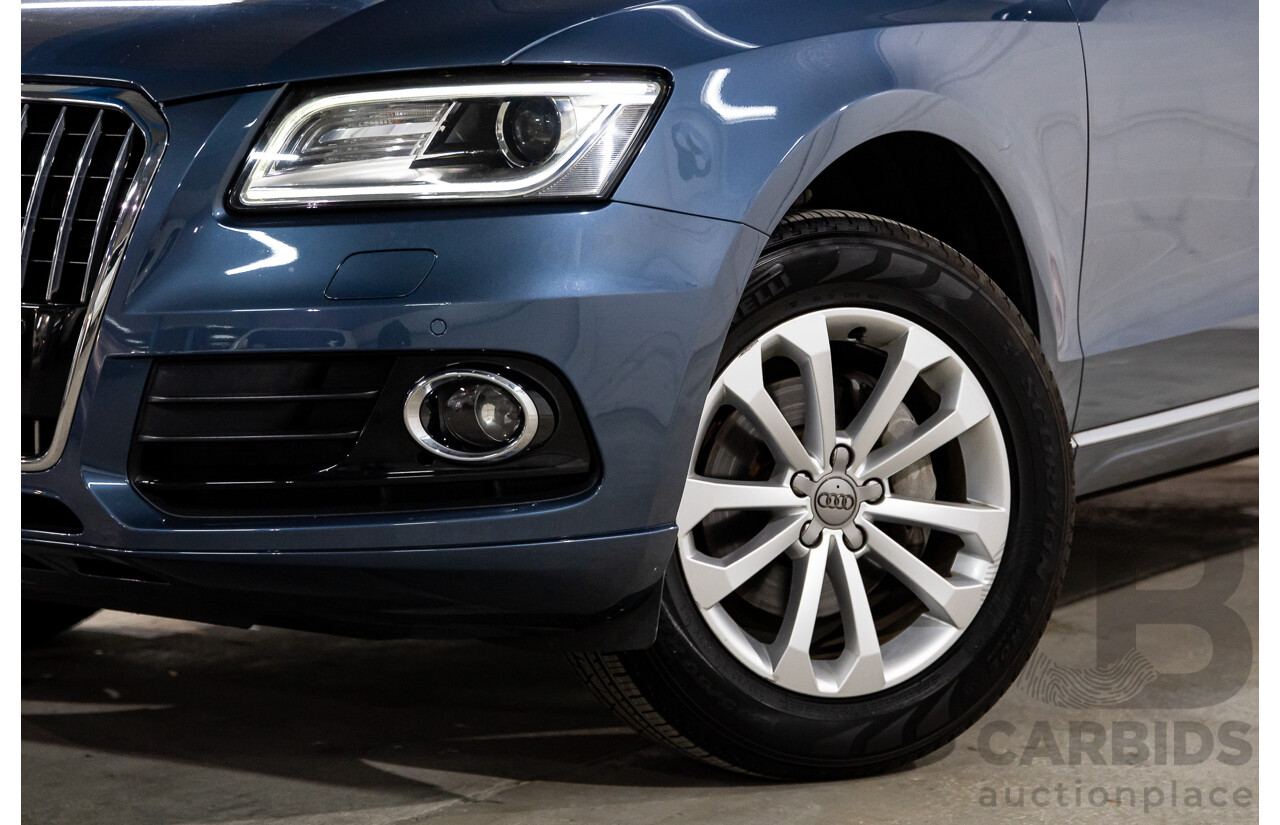 10/2016 Audi Q5 2.0 TDI Quattro AWD 8R MY17 4D Wagon Utopia Blue Metallic Turbo Diesel 2.0L