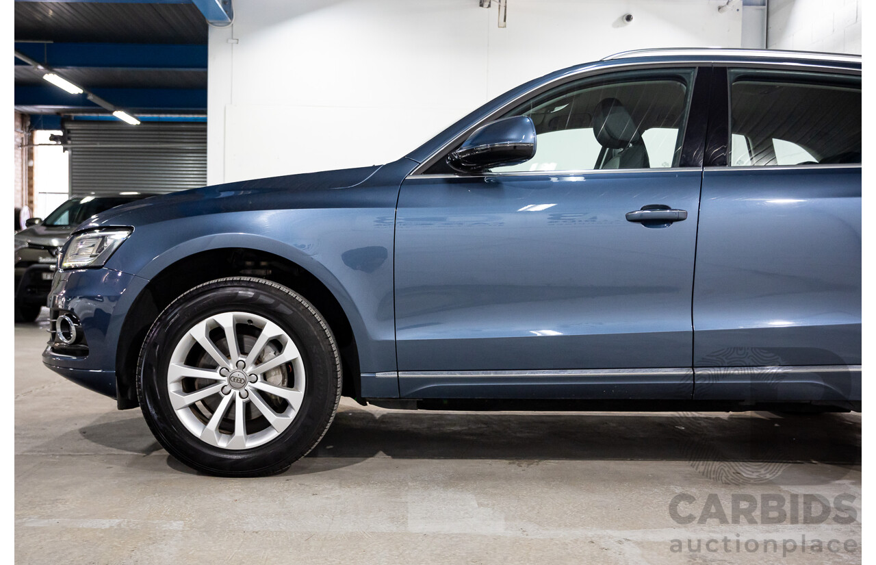10/2016 Audi Q5 2.0 TDI Quattro AWD 8R MY17 4D Wagon Utopia Blue Metallic Turbo Diesel 2.0L