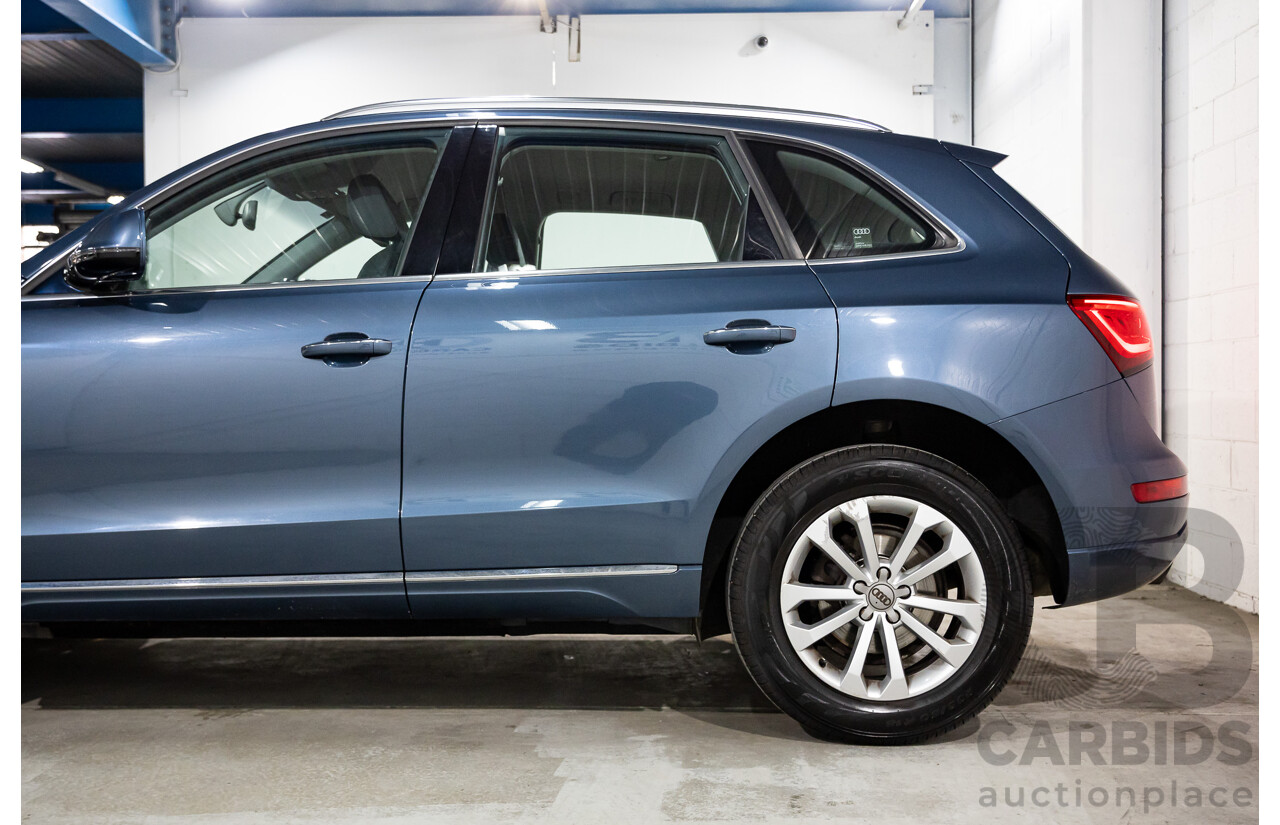 10/2016 Audi Q5 2.0 TDI Quattro AWD 8R MY17 4D Wagon Utopia Blue Metallic Turbo Diesel 2.0L