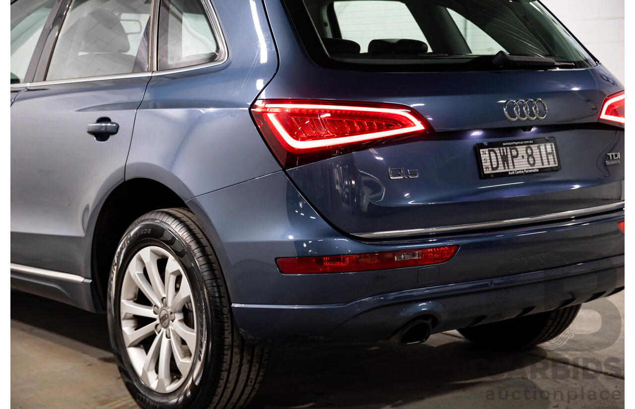 10/2016 Audi Q5 2.0 TDI Quattro AWD 8R MY17 4D Wagon Utopia Blue Metallic Turbo Diesel 2.0L