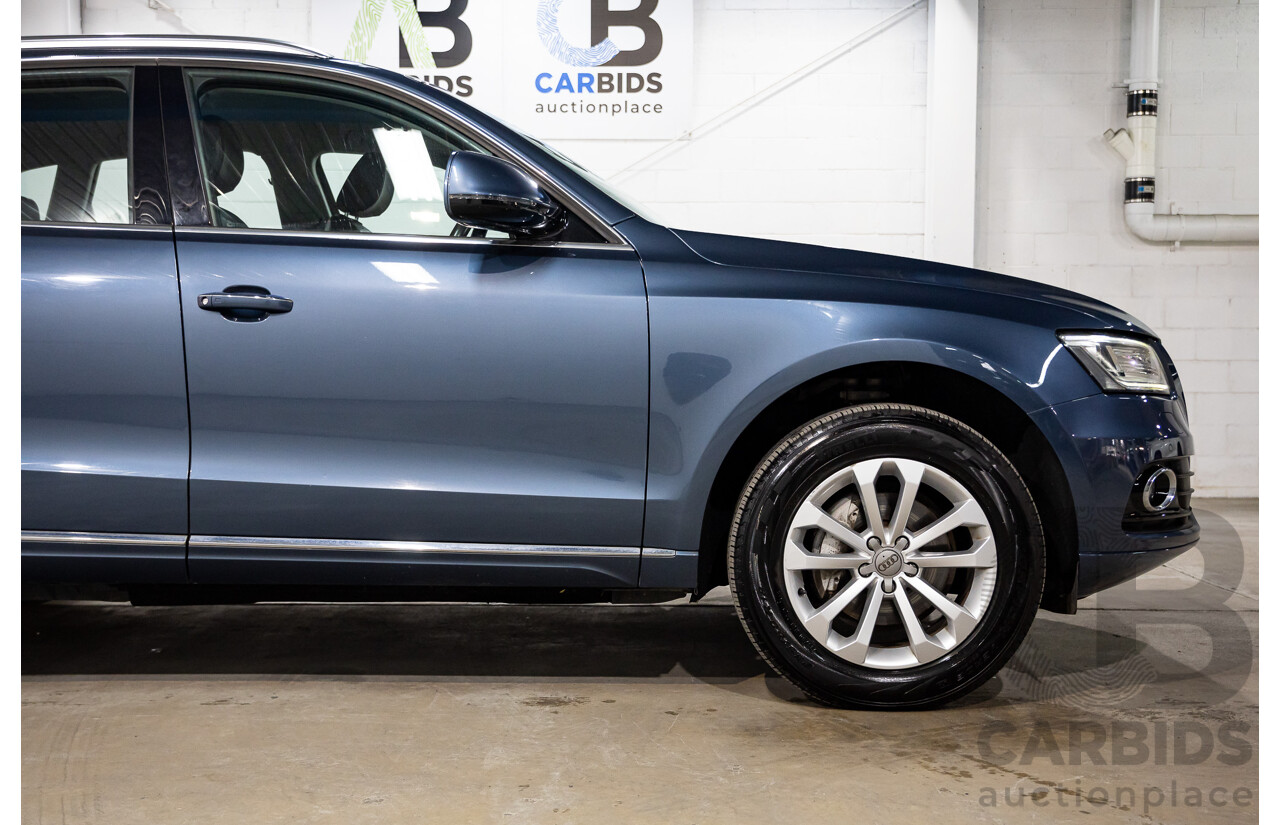 10/2016 Audi Q5 2.0 TDI Quattro AWD 8R MY17 4D Wagon Utopia Blue Metallic Turbo Diesel 2.0L