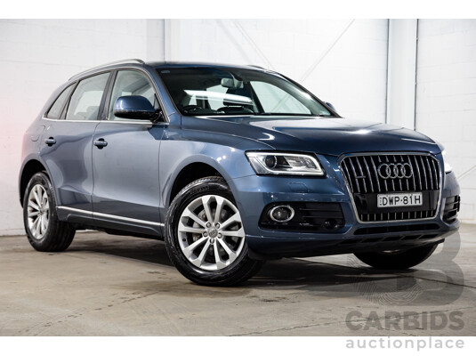 10/2016 Audi Q5 2.0 TDI Quattro AWD 8R MY17 4D Wagon Utopia Blue Metallic Turbo Diesel 2.0L