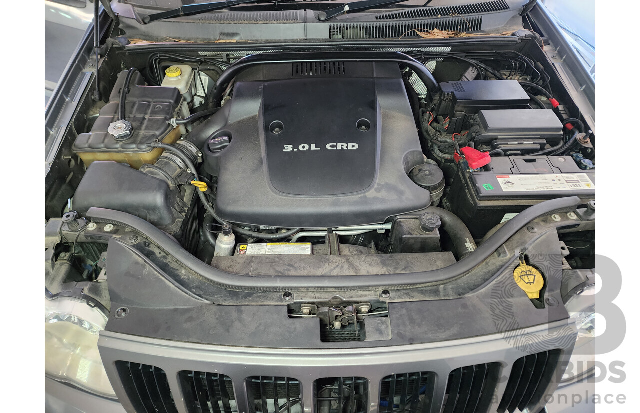 01/2009 Jeep Grand Cherokee Laredo (4x4) WH MY08 4d Wagon Grey 3.0L