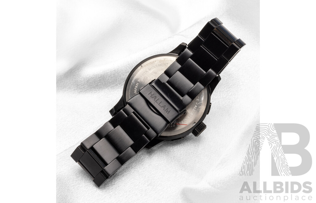 Hallam the MC Black Edition Watch - New Condition
