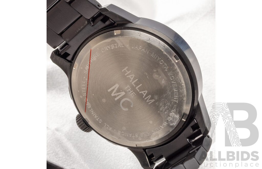 Hallam the MC Black Edition Watch - New Condition