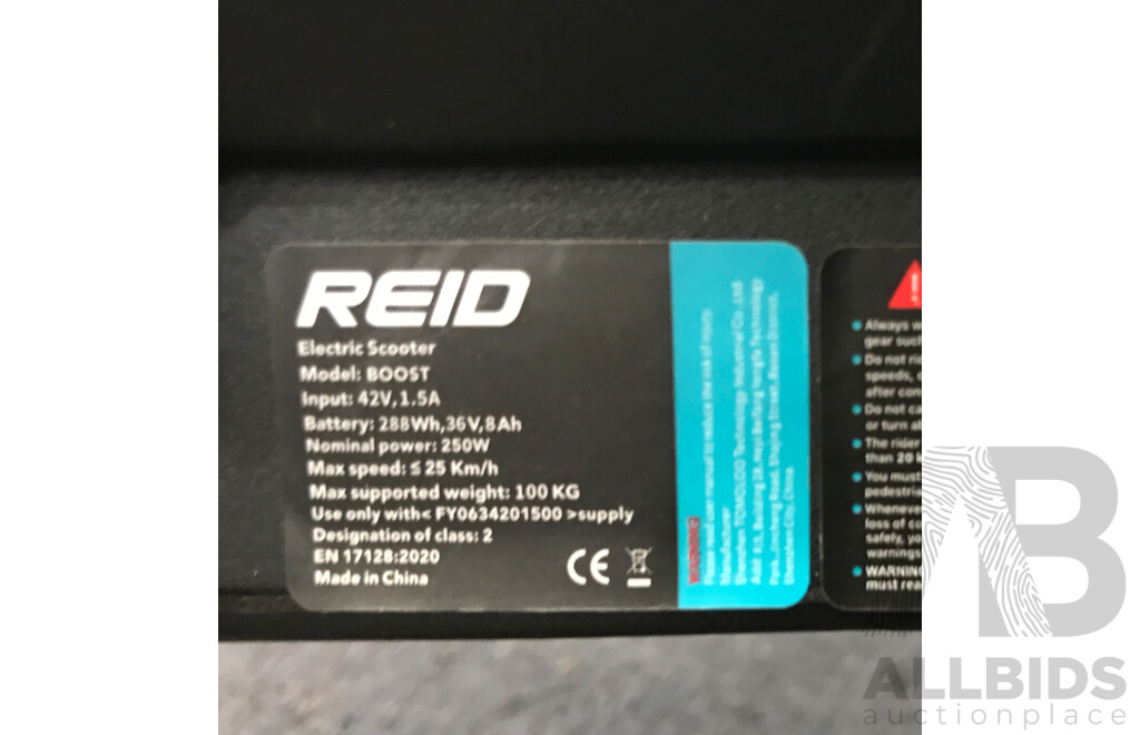 Reid BOOST Electric Scooter