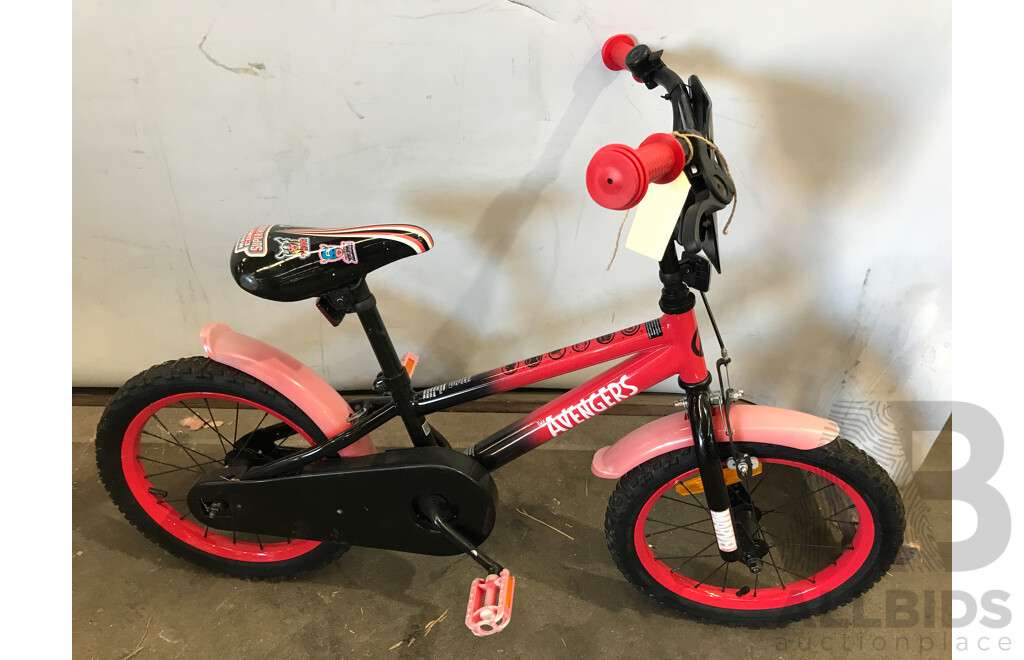 Assorted Childrens Push Bikes - Lot of 4