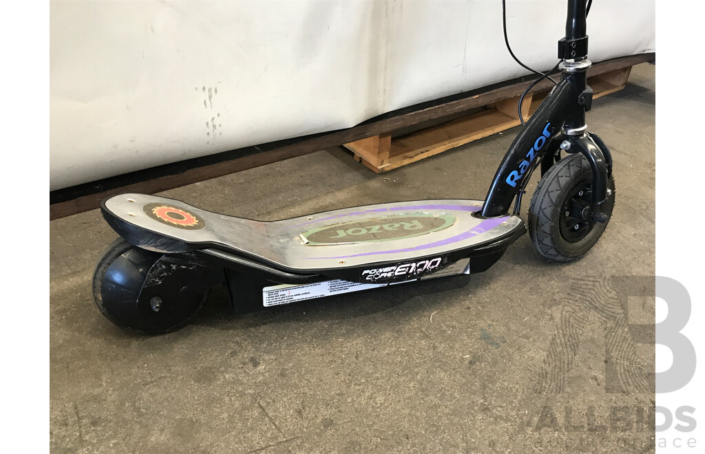 Razor Power Core E100 Electric Kids Scooter