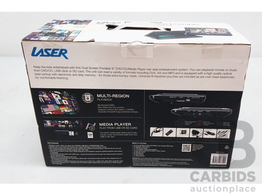 Laser Dual Screen Portable 9
