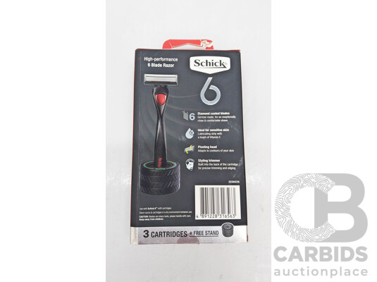 Schick 6 Blade Razor