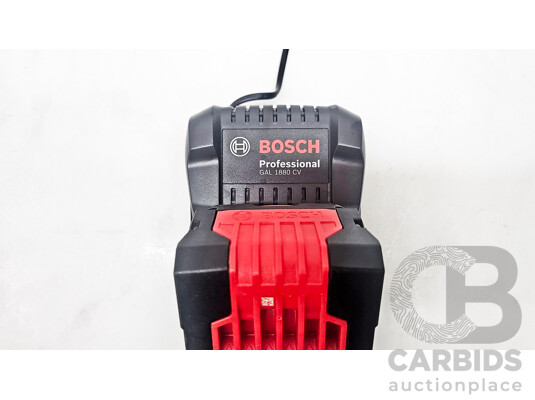 Bosch (GAL 1880 CV) Battery Charger W/ Battery