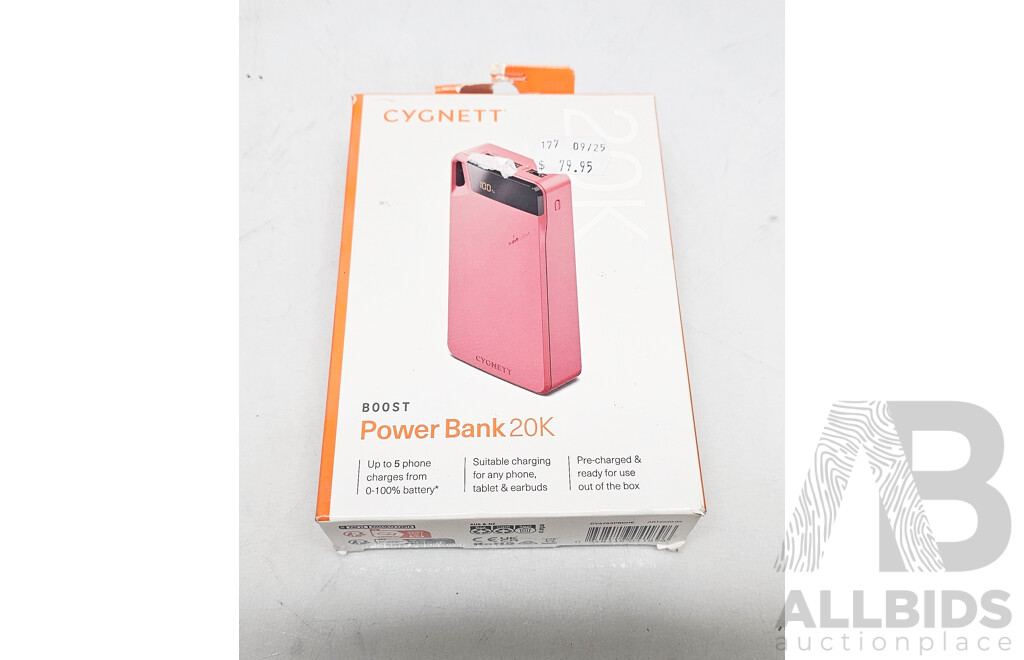 Cygnett Power Bank 20k