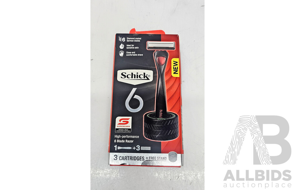 Schick 6 Blade Razor