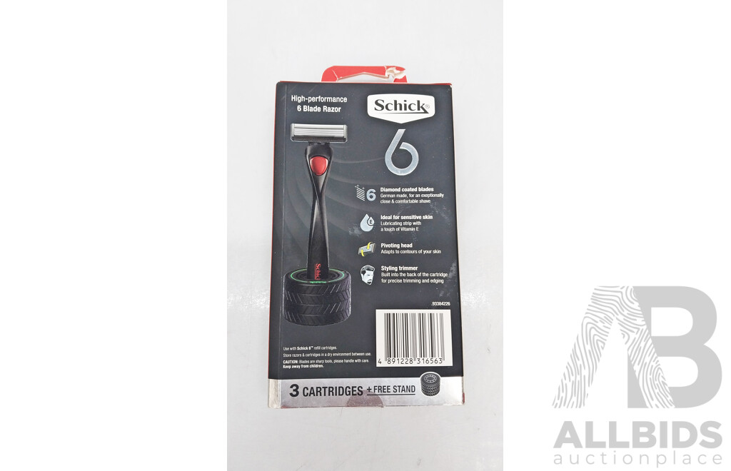 Schick 6 Blade Razor