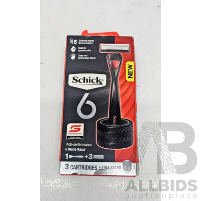 Schick 6 Blade Razor