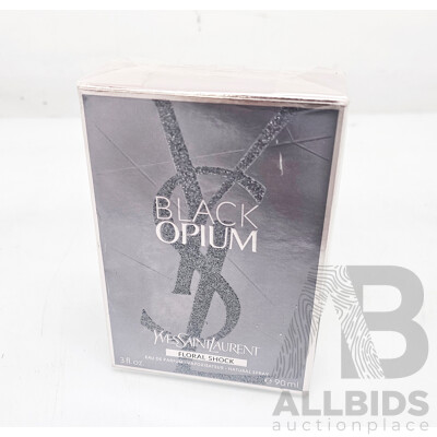 Black Opium Yves Saint Laurent Floral Shock 90ml Eau De Parfum
