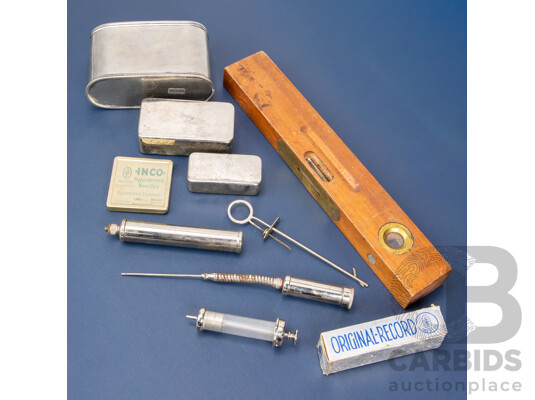 Mixed Collection of Vintage Medical Items & Tools