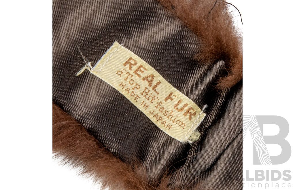 Collection of Vintage Fur, Fur Tails and Fur Tassels