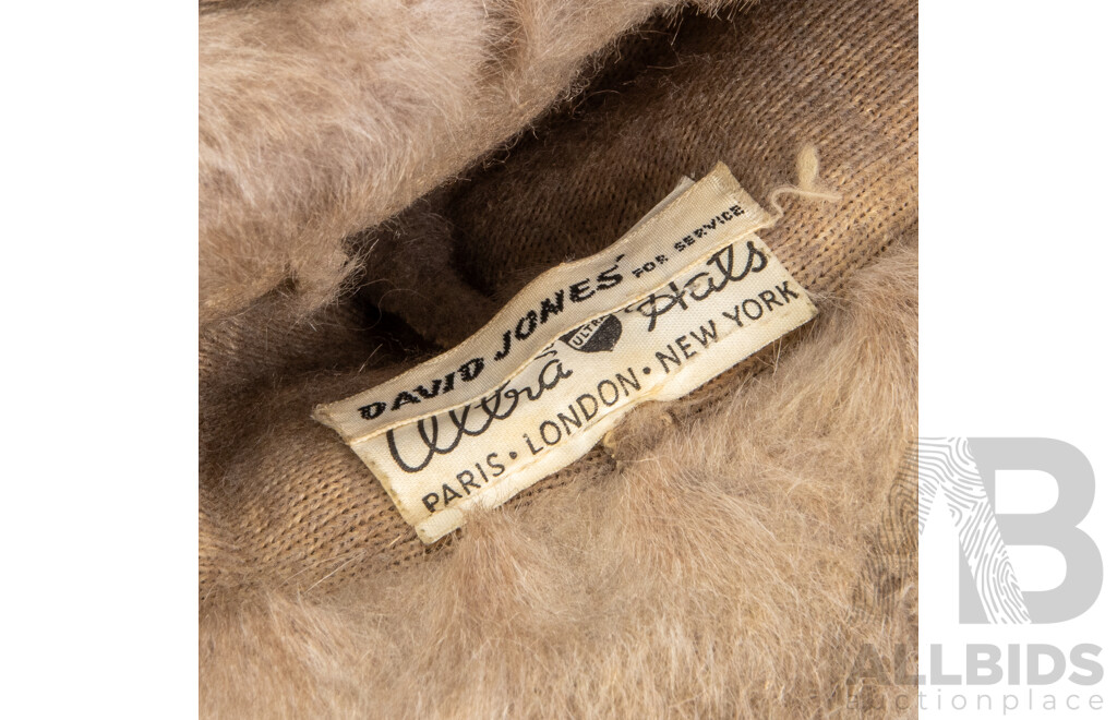 Collection of Vintage Fur, Fur Tails and Fur Tassels