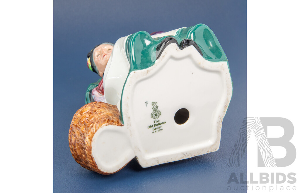 Royal Doulton 'The Old Balloon Seller' Porcelain Figure