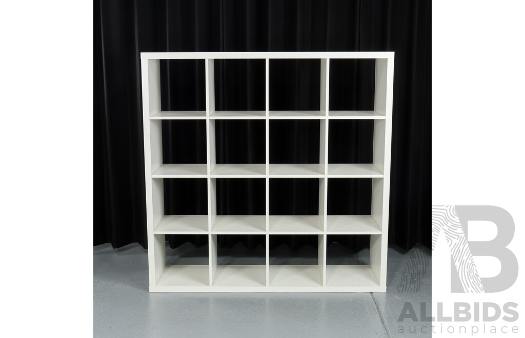 Modern White Pidgeon Hole Unit