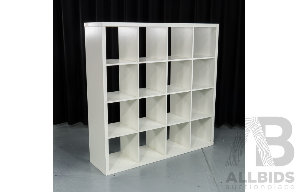 Modern White Pidgeon Hole Unit