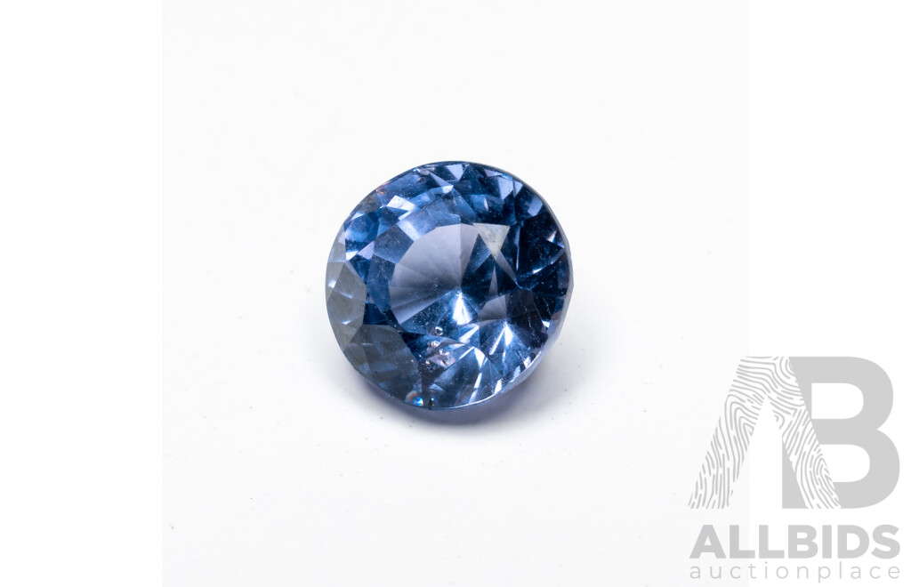 2.20ct Blue Gray Natural Spinel