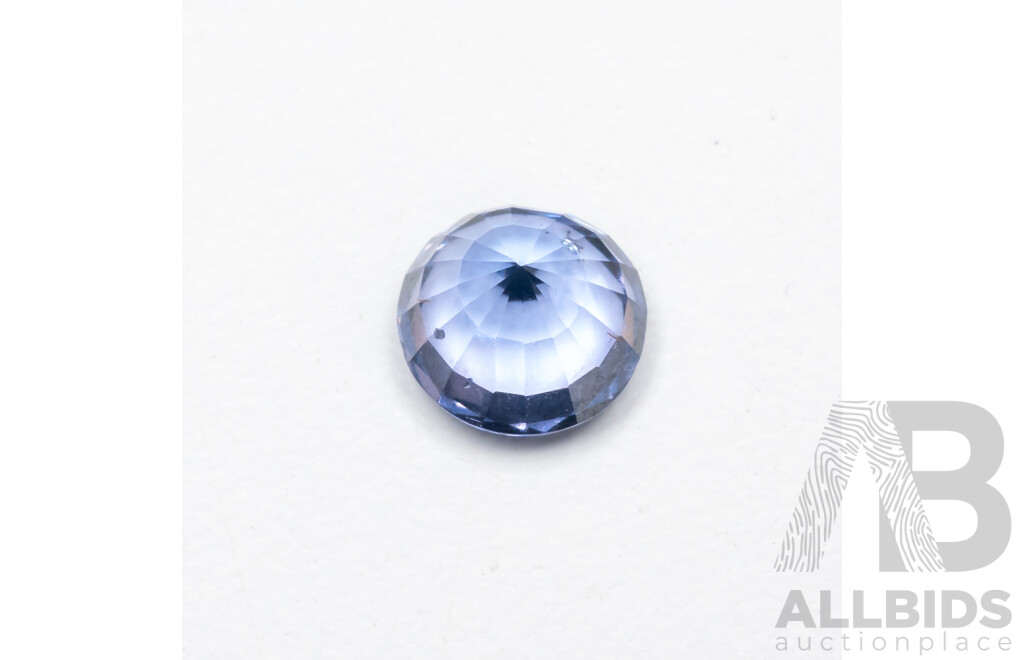 2.20ct Blue Gray Natural Spinel