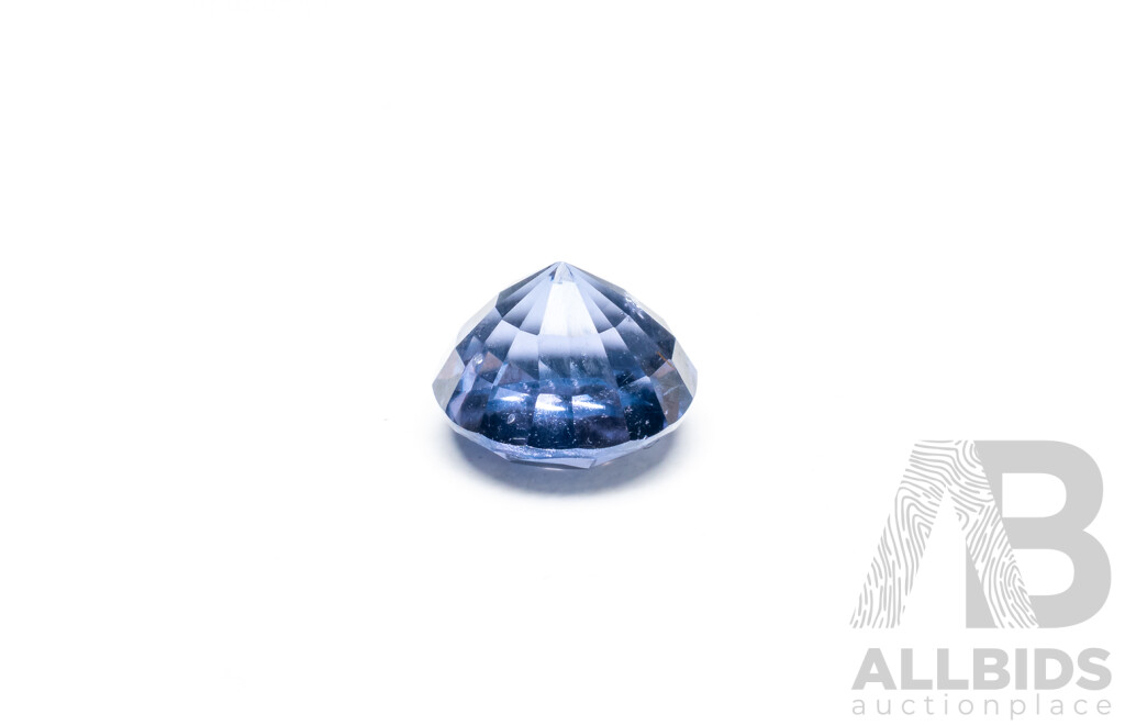 2.20ct Blue Gray Natural Spinel