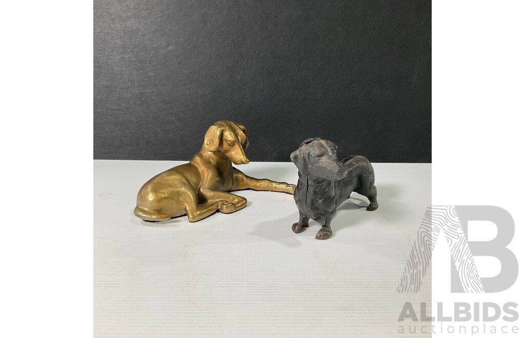 Pair of Decorative Dachshunds